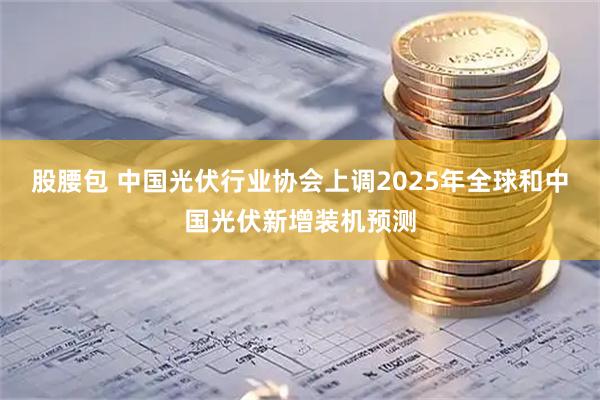 股腰包 中国光伏行业协会上调2025年全球和中国光伏新增装机预测